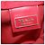 Borsa Boston PRADA Nylon 2way Rossa Argento Auth 169109 Rosso - vista 24