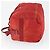 Borsa Boston PRADA Nylon 2way Rossa Argento Auth 169109 Rosso - vista 4