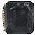 Pochette in pelle nera e oro SAINT LAURENT Auth bs33270 Nero D'oro - vista 2