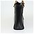Borsa a mano in pelle Gucci Bamboo nera e oro 002 123 0260 Auth ep13295 Nero D'oro - vista 3