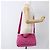 PRADA Canapa PM Borsa a mano in tela 2way Rosa Oro Auth ka2235 D'oro - vista 25