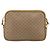 Gucci Borsa a Spalla Micro GG Supreme PVC Beige Oro Auth ep13139 D'oro - vista 2