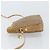 Gucci Borsa a Spalla Micro GG Supreme PVC Beige Oro Auth ep13139 D'oro - vista 4