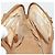 Borsa a mano in pelle Gucci Bamboo 2way marrone oro 000 122 0290 Auth 168572 D'oro - vista 19