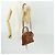 Borsa a mano in pelle Gucci Bamboo 2way marrone oro 000 122 0290 Auth 168572 D'oro - vista 24