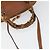 Borsa a mano in pelle Gucci Bamboo 2way marrone oro 000 122 0290 Auth 168572 D'oro - vista 8