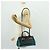 Chloé Borsa a mano Chloe Alice in pelle 2 vie blu oro Auth 170574V D'oro - vista 24