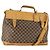 LOUIS VUITTON Borsa Boston Clipper Damier Ebene 2way M99039 LV Auth 169619