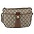 Borsa Gucci GG Supreme Web Sherry Line in PVC Beige Rosso 89 02 032 Auth ti3672 - vista 13
