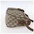 Borsa Gucci GG Supreme Web Sherry Line in PVC Beige Rosso 89 02 032 Auth ti3672 - vista 4