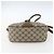 Borsa Gucci GG Supreme Web Sherry Line in PVC Beige Rosso 89 02 032 Auth ti3672 - vista 5
