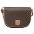 Céline Borsa a spalla in tela Macadam CELINE in pelle PVC marrone oro Auth 170119 D'oro - vista 13