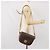 Céline Borsa a spalla in tela Macadam CELINE in pelle PVC marrone oro Auth 170119 D'oro - vista 23