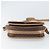 Céline Borsa a spalla in tela Macadam CELINE in pelle PVC marrone oro Auth 170119 D'oro - vista 5