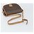 Céline Borsa a spalla in tela Macadam CELINE in pelle PVC marrone oro Auth 170119 D'oro - vista 7