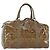FENDI Zucchino Canvas Boston Tasche Braun Auth 170329
