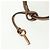 Chloé Borsa a mano Chloe Paddington in pelle marrone oro argento Auth BA10547SV D'oro - vista 15