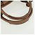 Chloé Borsa a mano Chloe Paddington in pelle marrone oro argento Auth BA10547SV D'oro - vista 7