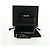 CHANEL Borsa Clutch Choco Bar in plastica Nera Argento CC Auth BA9645SAM Nero - vista 12