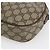 GUCCI GG Supreme Web Sherry Line Clutch Bag PVC Beige Oro 89 01 034 Auth 170931 - vista 16