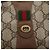 GUCCI GG Supreme Web Sherry Line Clutch Bag PVC Beige Oro 89 01 034 Auth 170931 - vista 18