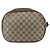 GUCCI GG Supreme Web Sherry Line Clutch Bag PVC Beige Oro 89 01 034 Auth 170931 - vista 2