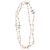 Gioielli CHANEL CC in Perla Bianca - 103172 Bianco - vista 4