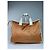 Vintage Courreges Monogramm Reisetasche Pfirsich Weiß Orange - Ansicht 14