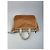 Vintage Courreges Monogramm Reisetasche Pfirsich Weiß Orange - Ansicht 9