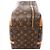 Borsa da viaggio Louis Vuitton Sirius 50 in tela Monogram marrone M41406 Beige - vista 10