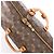 Borsa da viaggio Louis Vuitton Sirius 50 in tela Monogram marrone M41406 Beige - vista 5