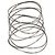 Bracciale Wave a 9 file Elsa Peretti in oro bianco Tiffany & Co. - vista 4