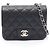 Borsa a Spalla Mini Matelassé Chanel Nero