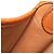 Borsa a Spalla Hermès Vespa PM in Togo Arancione - vista 11