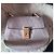 Chloé Borsa a Spalla in Pelle Chloe Drew in Beige - vista 3