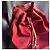 Zaino Gucci Bamboo in suede e pelle Rosso - vista 6