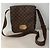 Borsa in pelle Damier Brooklyn PM di Louis Vuitton Marrone - vista 3