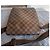 Borsa in pelle Damier Brooklyn PM di Louis Vuitton Marrone - vista 4