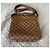 Borsa in pelle Damier Brooklyn PM di Louis Vuitton Marrone - vista 6
