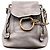 Faye Chloé Rucksack aus Lammleder Grau