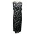 Marc by Marc Jacobs Co Black Multi Shell Print Sleeveless Midi Dress