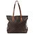 Borsa a Spalla Cabas Mezzo Monogram Louis Vuitton in Marrone M51151