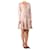 Zimmermann Robe mini en satin rose à fronces - taille UK 12  - vue 1