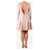 Zimmermann Robe mini en satin rose à fronces - taille UK 12  - vue 2