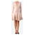Zimmermann Robe mini en satin rose à fronces - taille UK 12  - vue 3