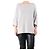 Fabiana Filippi Hellgrauer Pullover mit Pailletten - Größe UK 12