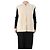 Autre Marque Creme Shearling-Weste - Größe UK 12 Roh