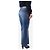 Autre Marque Blaue weit geschnittene Jeans - Größe UK 10 - Ansicht 4