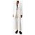 Maison Martin Margiela Completo giacca e pantalone bianco a due pezzi - taglia UK 6 - vista 3