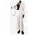 Maison Martin Margiela Completo giacca e pantalone bianco a due pezzi - taglia UK 6 - vista 4